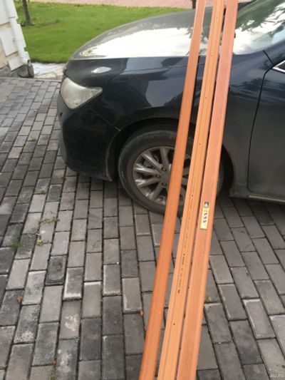 Лот: 18088583. Фото: 1. Плинтус вишня 3шт. Напольные покрытия