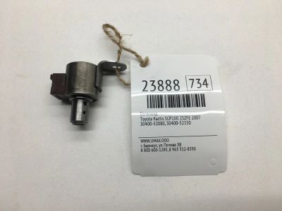 Лот: 20382572. Фото: 1. Соленоид Toyota Ractis 2007 3040052080... Трансмиссия