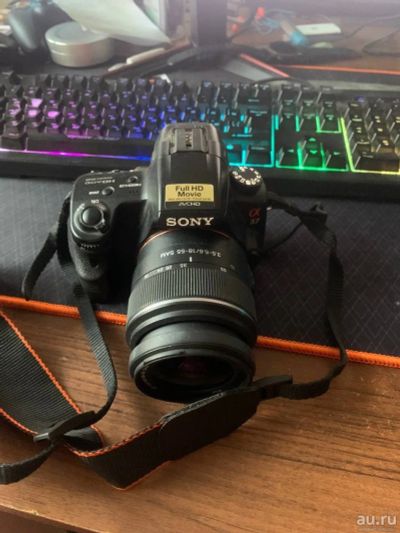 Лот: 18556283. Фото: 1. Фотоаппарат Sony SLT-A37 (читайте... Цифровые зеркальные