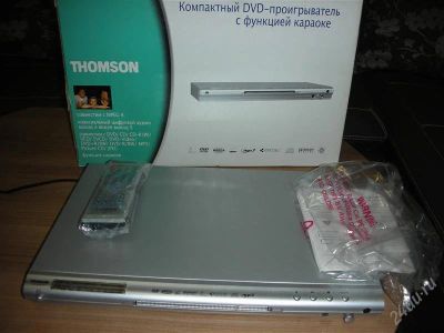 Лот: 1306705. Фото: 1. DVD-плеер Thomson. DVD, Blu-Ray плееры