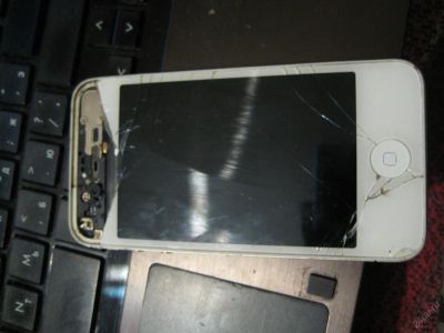 Лот: 5899930. Фото: 1. iphone 4s НА ЗАП. ЧАСТИ, состояние... Смартфоны