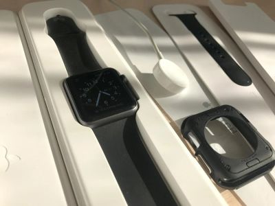 Лот: 10180064. Фото: 1. Apple Watch 42mm. Смарт-часы, фитнес-браслеты, аксессуары