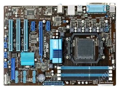 Лот: 1819467. Фото: 1. ASUS M5A78L/USB3. Материнские платы