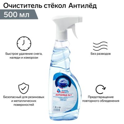 Лот: 25614896. Фото: 1. Антилёд Grand Caratt 3 в 1, 500... Снегоходы, квадроциклы