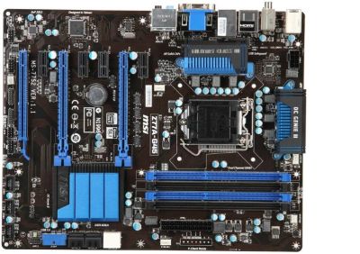 Лот: 3706481. Фото: 1. Материнская плата MSI Z77A-G45... Материнские платы