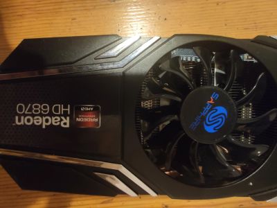 Лот: 15751355. Фото: 1. Видеокарта Radeon HD6870. Видеокарты