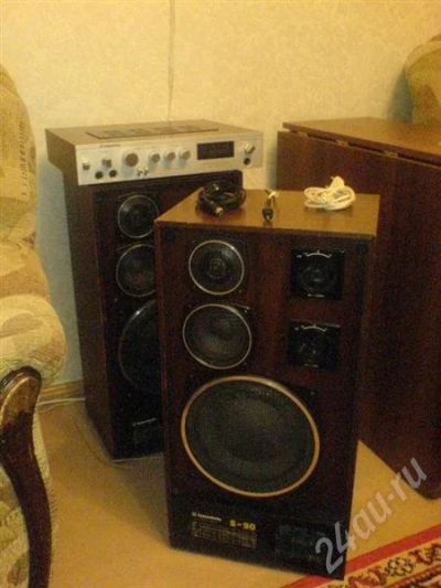 Лот: 264562. Фото: 1. Колонки S90 Radiotehnika. Пассивные акустические системы