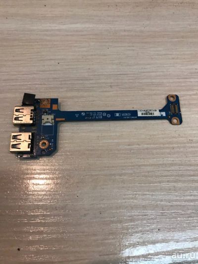 Лот: 16923859. Фото: 1. Б/У плата с разъемами USB QCL50... Платы расширения, контроллеры, доп. порты