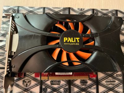 Лот: 25556611. Фото: 1. Видеокарта PCI-E Palit GeForce... Видеокарты
