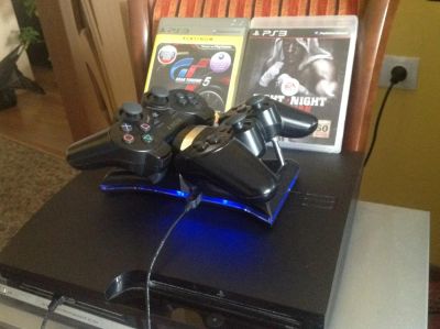 Лот: 7985949. Фото: 1. PlayStation 3 Slim. 150гб. Официальная... Игровые приставки, консоли