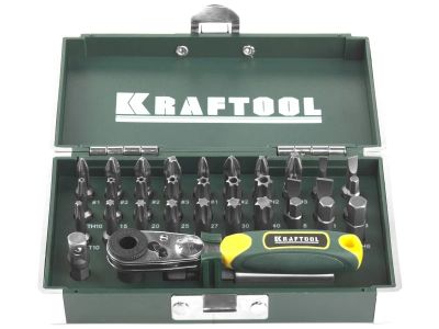 Лот: 9021605. Фото: 1. 26065-H33_Набор Kraftool Биты... Расходные материалы, сменные насадки