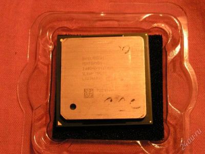Лот: 143985. Фото: 1. Intel P4 Socket 478 SL6WH 2.60GHZ... Процессоры