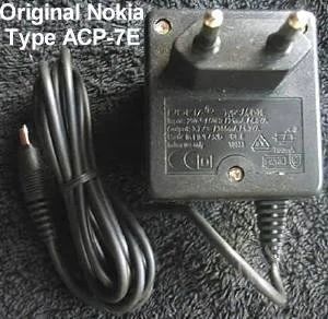 Лот: 149688. Фото: 1. Nokia ACP-7E Зарядное устройство. Зарядные устройства, блоки питания, адаптеры сетевые для смартфонов
