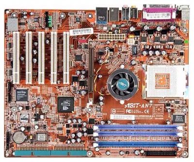 Лот: 4952931. Фото: 1. Материнская плата Abit AN7 Socket... Материнские платы