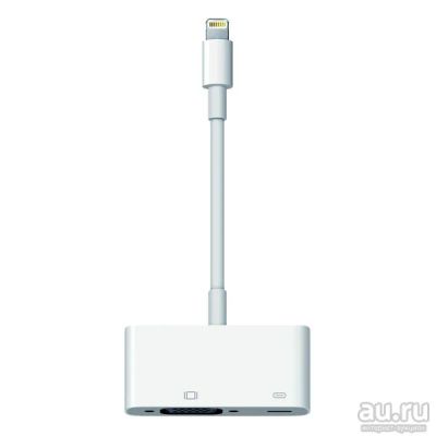 Лот: 15518720. Фото: 1. Адаптер Apple Lightning to VGA... Шлейфы, кабели, переходники
