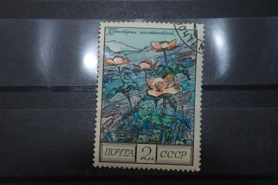 Лот: 3961875. Фото: 1. марка 49 СССР 1976 прострел золотистый... Марки