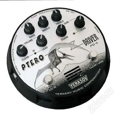 Лот: 2653932. Фото: 1. Yerasov Pterodriver PD-5 преамп... Гитарные эффекты и комбоусилители