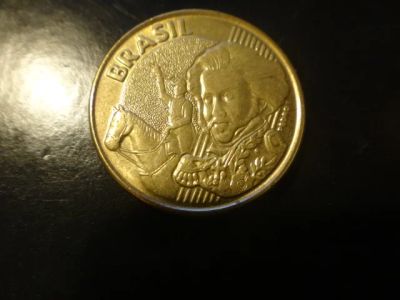 Лот: 3162580. Фото: 1. Бразилия Р. 10 центавос 2006. Америка