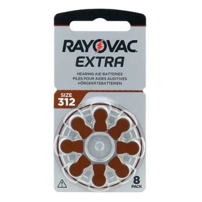 Лот: 25796400. Фото: 1. Батарейка RAYOVAC ZA312/(7+1)BL... Батарейки, аккумуляторы, элементы питания