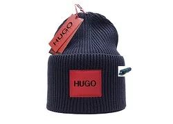 Лот: 18354764. Фото: 1. Шапка Hugo Boss (т.синий). Головные уборы