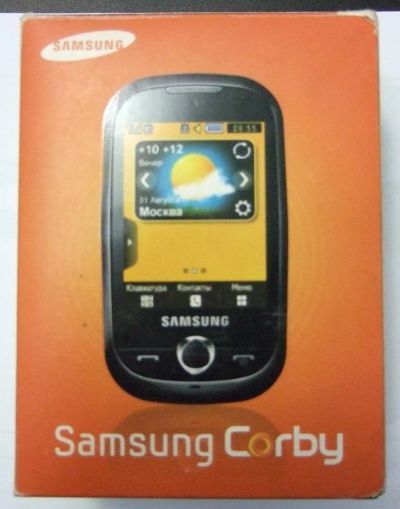 Лот: 7054368. Фото: 1. Samsung Corby S3650 (коробка и... Коробки, инструкции