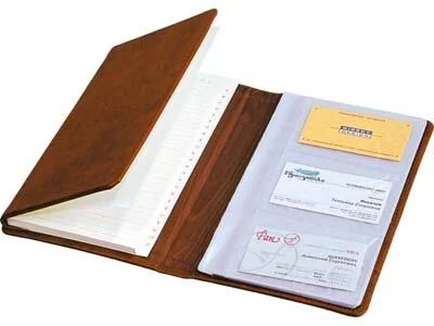 Лот: 10610124. Фото: 1. Записная книжка с визитницей... Сувенирные наборы