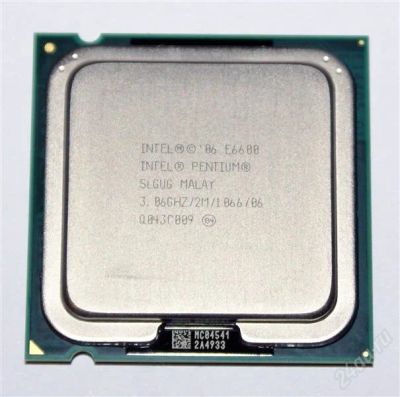 Лот: 1321301. Фото: 1. Intel Pentium(R) Dual-core E6600... Процессоры