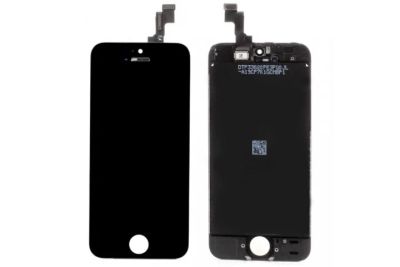 Лот: 8984641. Фото: 1. Дисплей для Apple iPhone 5S чёрный... Дисплеи, дисплейные модули, тачскрины
