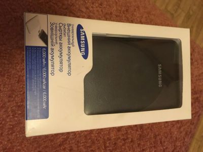 Лот: 8575224. Фото: 1. Портативный аккумулятор samsung... Внешние, портативные аккумуляторы для смартфонов (Power bank)