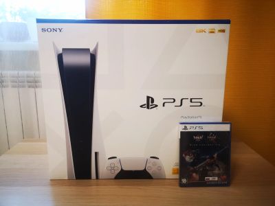 Лот: 18602501. Фото: 1. Новая Sony PlayStation 5 PS5BluRay... Игровые приставки, консоли