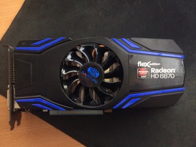Лот: 6661455. Фото: 1. Sapphire radeon hd 6870 flex edition. Видеокарты