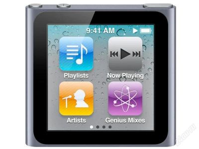 Лот: 1882132. Фото: 1. ipod nano 6g 8gb silver. Другое (аудиотехника)