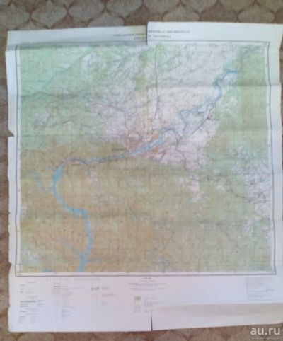 Лот: 14028923. Фото: 1. Карта Красноярска. Карты и путеводители