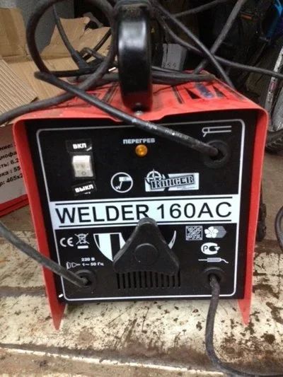 Лот: 10378402. Фото: 1. Сварочный аппарат"" Ranger Welder-160... Сварочные аппараты