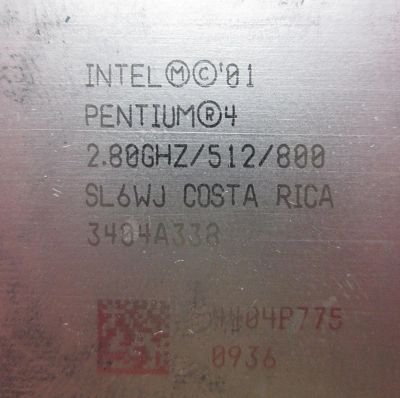 Лот: 5494919. Фото: 1. intel pentium 4 2.8GHz / 512... Процессоры