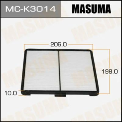 Лот: 18593645. Фото: 1. Воздушный фильтр салонный masuma... Расходные материалы