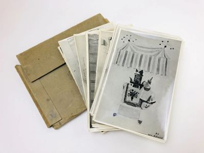 Лот: 23328290. Фото: 1. Набор из 19 фотографий в картонном... Фотографии