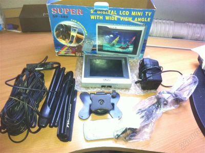 Лот: 1073912. Фото: 1. LCD телевизор "SUPER" 5 дюймов. Телевизоры
