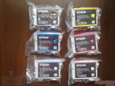 Лот: 3029768. Фото: 1. Картриджи EPSON P50.Оригинал... Картриджи, расходные материалы
