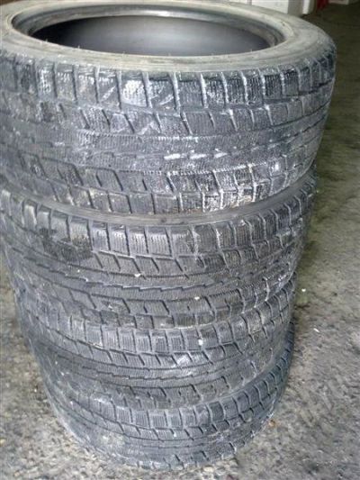 Лот: 614286. Фото: 1. Резина 215/55 R17 DUNLOP DS-2. Шины