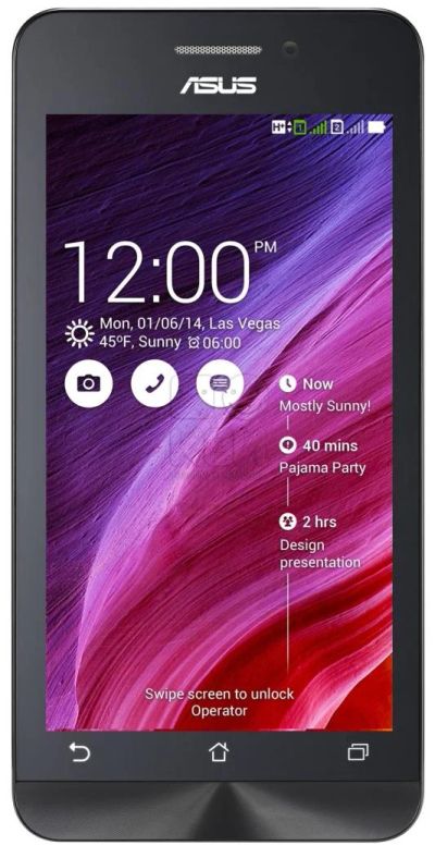 Лот: 4617308. Фото: 1. Asus ZenFone 4 (A450CG) Black... Смартфоны