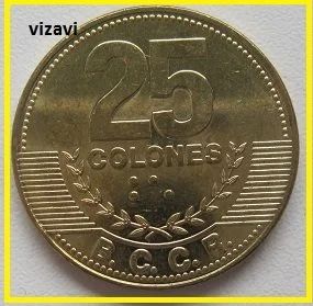 Лот: 16770576. Фото: 1. Коста-Рика 25 колонов 2014 (9). Америка