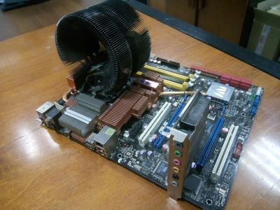 Лот: 8402807. Фото: 1. Материнская плата Asus P5E Delux... Материнские платы