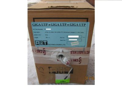 Лот: 8483721. Фото: 1. Кабель UTP Tehnologies. 24awg... Сетевые кабели