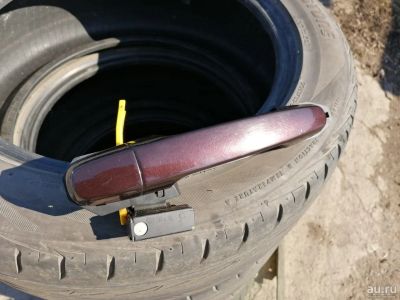 Лот: 13687460. Фото: 1. Toyota avensis ручка двери наружная... Кузов