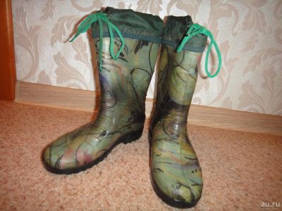 Лот: 9483532. Фото: 1. Сапоги резиновые. Размер 35. Цвет... Сапоги