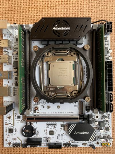 Лот: 21579863. Фото: 1. Комплект Xeon 2680v4 материнская... Материнские платы
