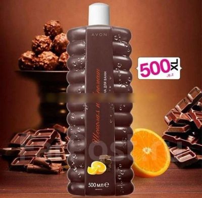 Лот: 13897721. Фото: 1. Пена для ванны Avon "Шоколад и... Уход за телом