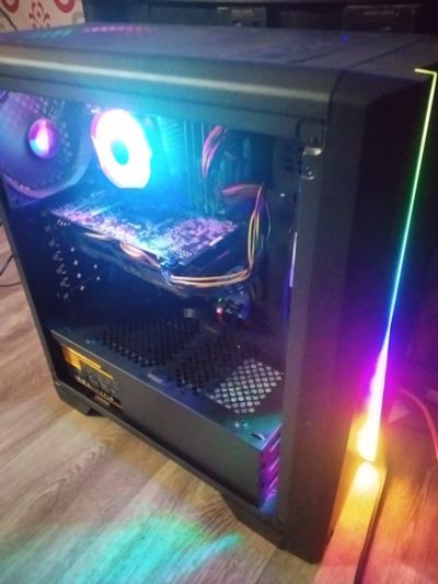 Лот: 16704196. Фото: 1. Системный блок i5 + 12gb + rx570... Компьютеры в сборе