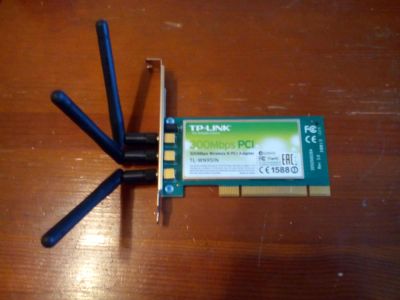 Лот: 7227756. Фото: 1. WiFi Сетевая карта PCI, TP-LINK... Сетевые карты